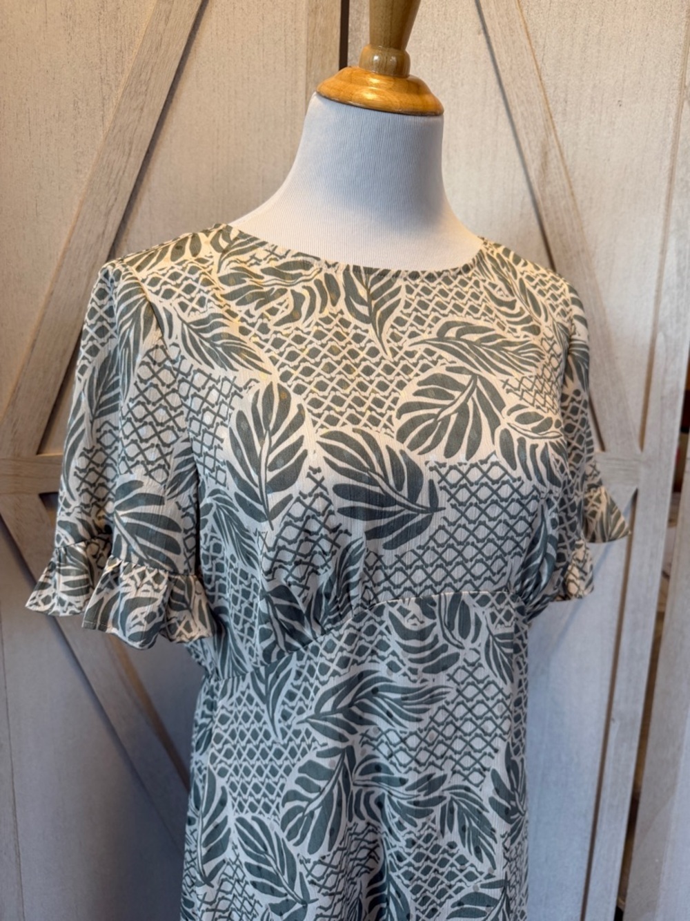 Dorothy Perkins Green Khaki Dress
